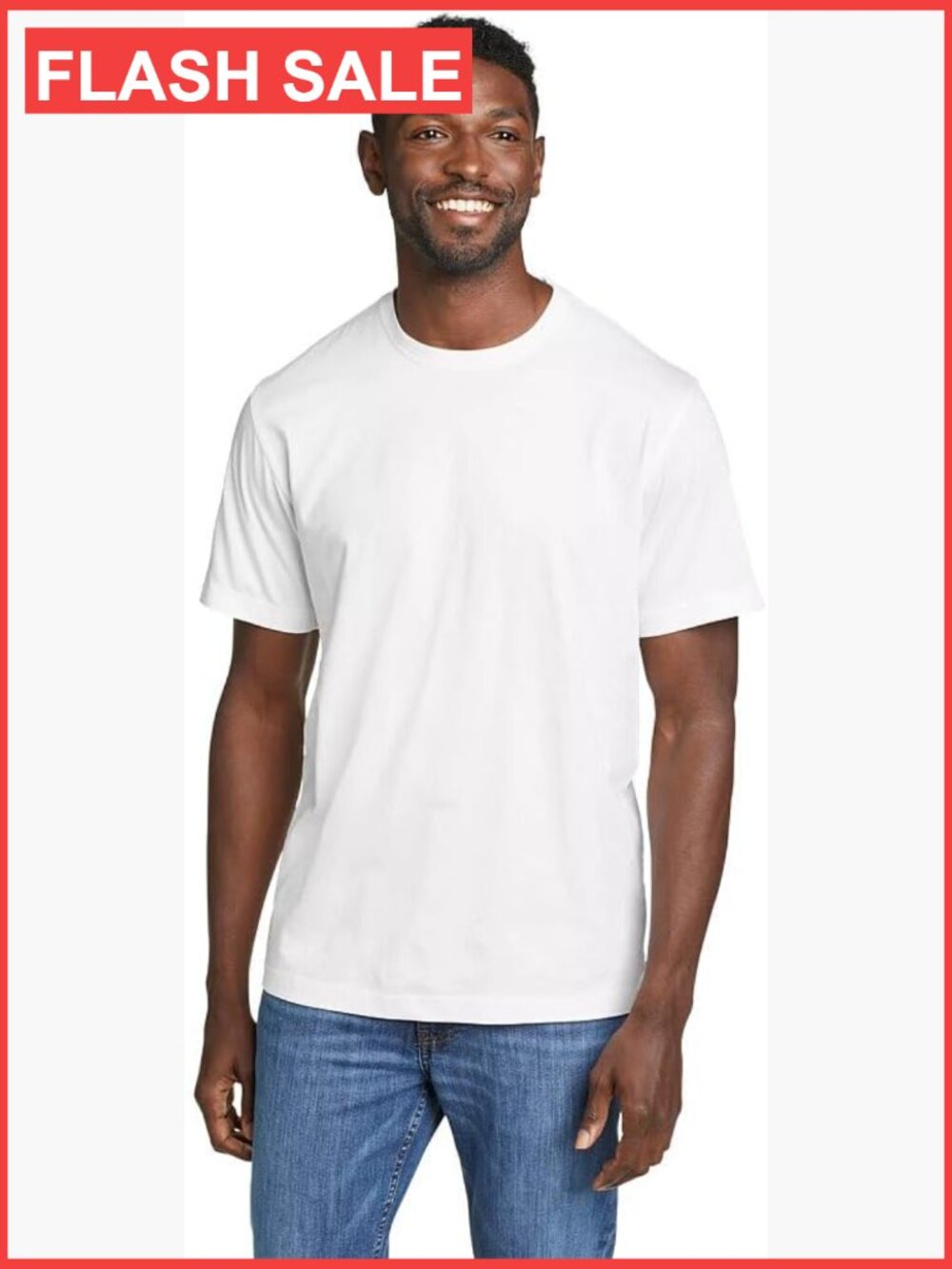 Men's Soft Cotton Crewneck Tee Lightweight Wash Basic Shirt